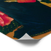 Der Besuch von 1491 Poster (Ecke)