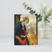Der Besuch von 1491 Postkarte (Stehend Vorderseite)