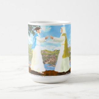 Der Besuch von Maria bei Elisabeth Kaffeetasse