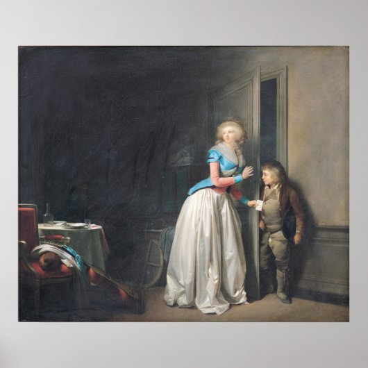 Der Besuch wurde 1789 empfangen Poster (Vorne)