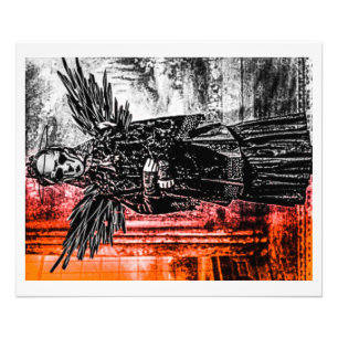 Der Besucher 20x24 Fotodruck