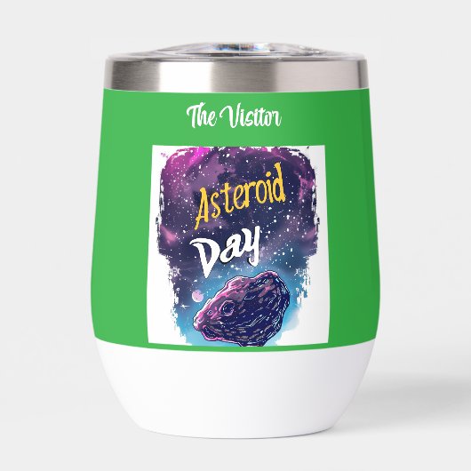 Der Besucher: Night Sky Magic Comet und Asteroid (Vorderseite)