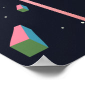 Der Besucher Poster (Ecke)