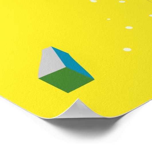 Der Besucher Poster (Ecke)