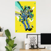 Der Besucher Poster (Heimbüro)