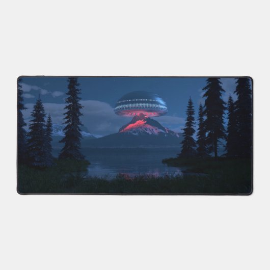 Der Besucher Schreibtischunterlage (Vorderseite)