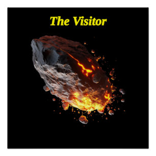 "Der Besucher", "Space Rock" aus den Geschichten d Poster