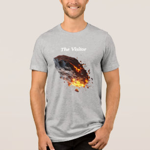 "Der Besucher", "Weltraumfelsen" aus dem Weltall Tri-Blend Shirt