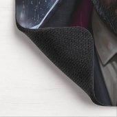 Der betonte König Mousepad (Ecke)