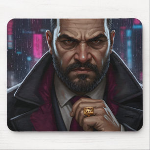 Der betonte König Mousepad
