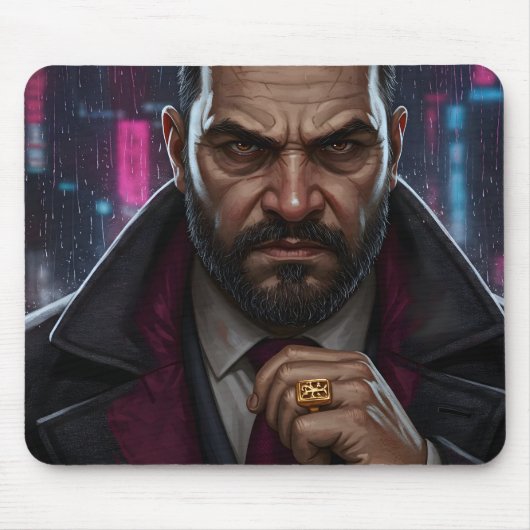 Der betonte König Mousepad (Vorne)