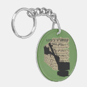 Der Betriebsingenieur für die Shovel im Nordwesten Schlüsselanhänger (Vorderseite links)