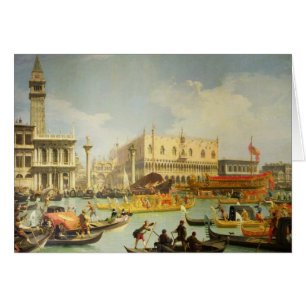 Der Betrothal des venezianischen Doge zu Adria