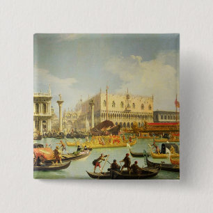 Der Betrothal des venezianischen Doge zu Adria Button