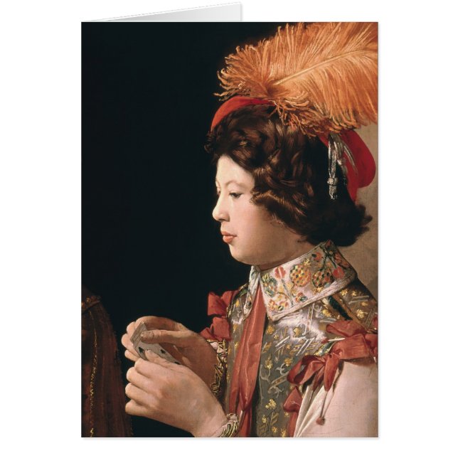 Der Betrüger mit dem Pik-Ase (Vorne)