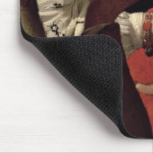 Der Betrüger mit dem Pik-Ase, Detail von Mousepad (Ecke)