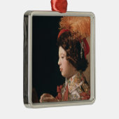 Der Betrüger mit dem Pik-Ase Ornament Aus Metall (Rechts)