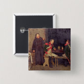 Der Betrüger (Öl auf Leinwand) (eins von Paaren - Button (Vorne & Hinten)