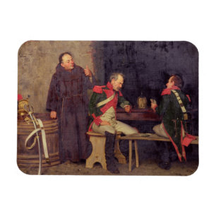 Der Betrüger (Öl auf Leinwand) (eins von Paaren  Magnet