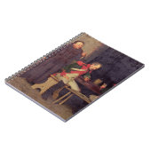 Der Betrüger (Öl auf Leinwand) (eins von Paaren - Notizblock (Linke Seite)