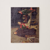 Der Betrüger (Öl auf Leinwand) (eins von Paaren - Puzzle (Vertikal)