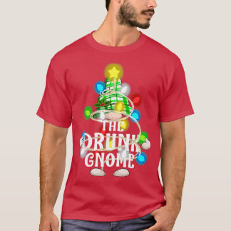 Der betrunkene Gnom Weihnachten passende Familien- T-Shirt