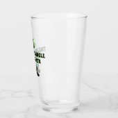 Der Betrunkene Onkel Leprechaun Funny St. Patrick' Glas (Links)