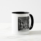 Der beunruhigte Dichter, 1740 Tasse (VorderseiteRechts)