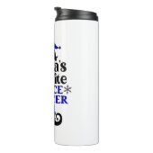 Der bevorzugte Polizeibeamte des Weihnachtsmanns ( Thermosbecher (Nach rechts gedreht)