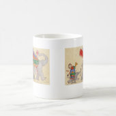 Der bewegende Tag der Elefanten Kaffeetasse (Mittel)