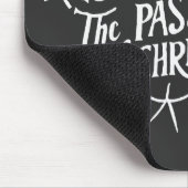 Der Beweis der Liebe ist die Leidenschaft Christi Mousepad (Ecke)