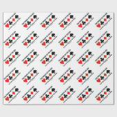 Der Beweis des Angebots ist im Spielen der Hand Geschenkpapier (Flach)