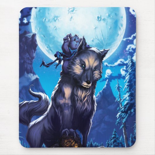 Der bewilligte Wunsch Mousepad (Vorne)