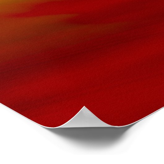 Der bewölkte Tag Poster (Ecke)