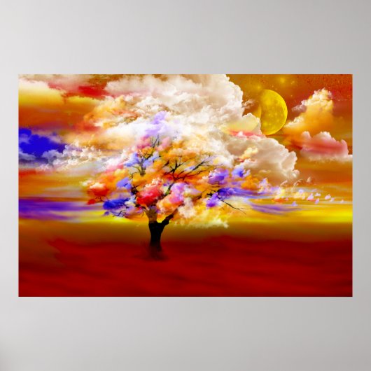 Der bewölkte Tag Poster (Vorne)