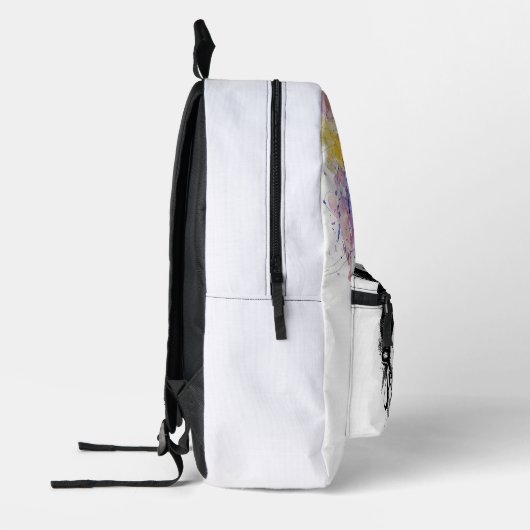Der bezaubernde Backpack mit Augen Bedruckter Rucksack (Links)