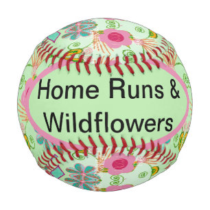 Der bezaubernde eklektische Garten: Diverse Blumen Baseball