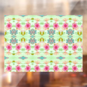 Der bezaubernde eklektische Garten: Diverse Blumen Fensteraufkleber (Blatt 2)