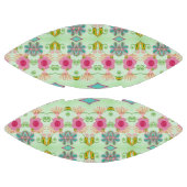 Der bezaubernde eklektische Garten: Diverse Blumen Football (Paneele)