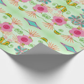 Der bezaubernde eklektische Garten: Diverse Blumen Geschenkpapier (Ecke)