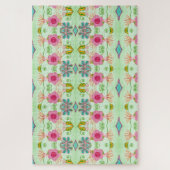 Der bezaubernde eklektische Garten: Diverse Blumen Puzzle (Vertikal)