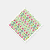 Der bezaubernde eklektische Garten: Diverse Blumen Serviette (Ecke)