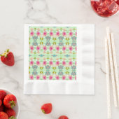 Der bezaubernde eklektische Garten: Diverse Blumen Serviette (Beispiel)