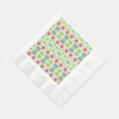 Der bezaubernde eklektische Garten: Diverse Blumen Serviette (Ecke)