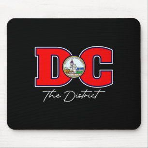 Der Bezirk Washington Dc Urlaubs-Souvenir Us Mousepad