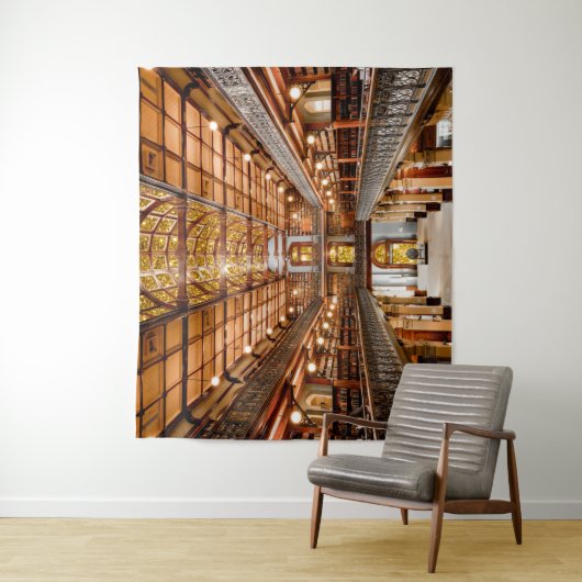 der Bibliothek Wandteppich (Beispiel)