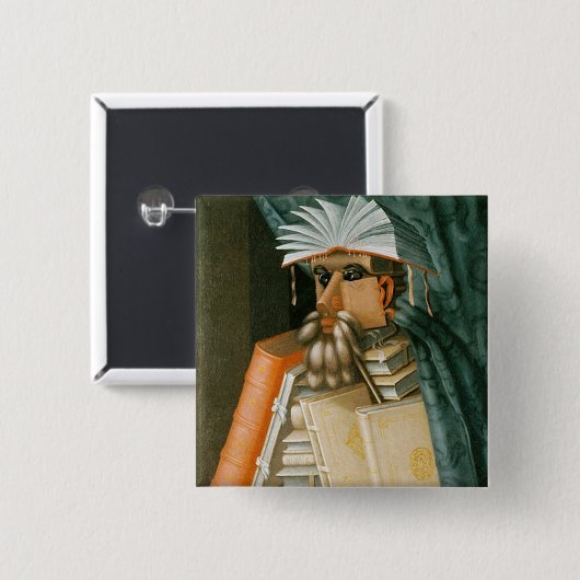 Der Bibliothekar Button (Vorne & Hinten)