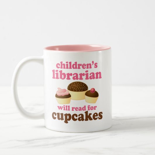 Der Bibliothekar-Geschenk der Zweifarbige Tasse (Links)