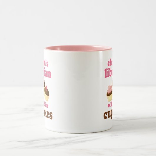 Der Bibliothekar-Geschenk der Zweifarbige Tasse (Mittel)