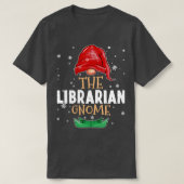 Der Bibliothekar Gnome Family Matching Christmas O T-Shirt (Design vorne)